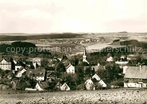 Lengefeld Erzgebirge Panorama Kat. Lengefeld Erzgebirge