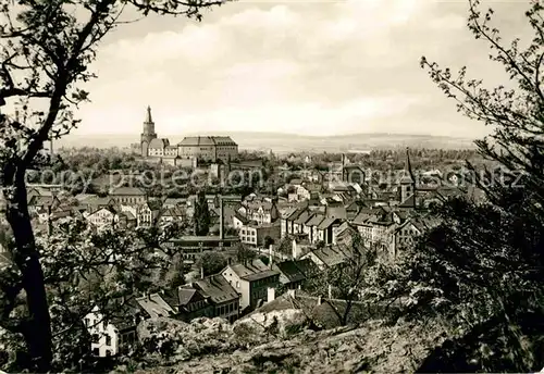 Weida Thueringen Panorama Kat. Weida Thueringen