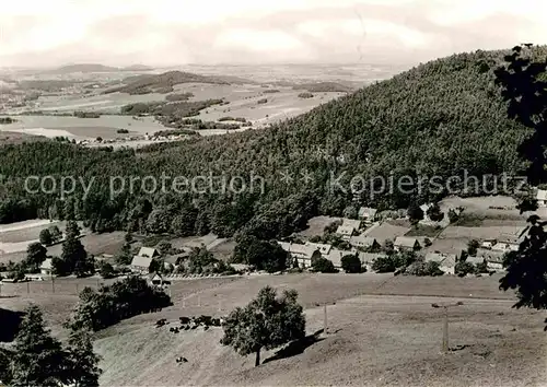 Waltersdorf Zittau Panorama Kat. Grossschoenau Sachsen