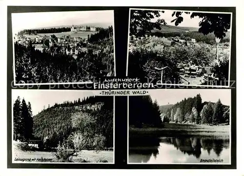 Finsterbergen Leinagrund Brandleiteteich Kat. Finsterbergen Thueringer Wald