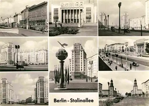 Berlin Stalinallee Kat. Berlin