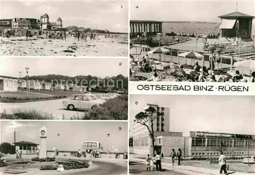 Binz Ruegen Kurhaus Strand Konzertpavillon Erholungsheim Arkona Kat. Binz