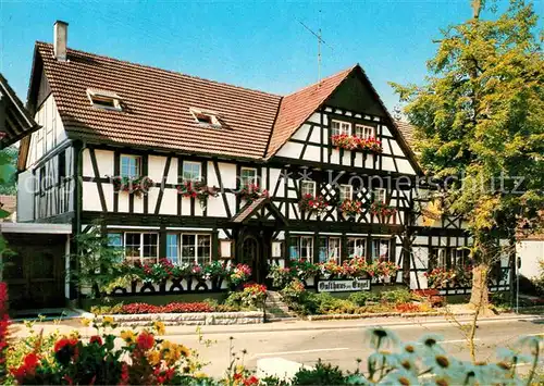 Sasbachwalden Gasthaus Pension Engel Kat. Sasbachwalden