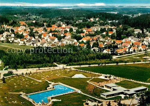 Koenigsfeld Schwarzwald Fliegeraufnahme mit Freibad Kat. Koenigsfeld im Schwarzwald