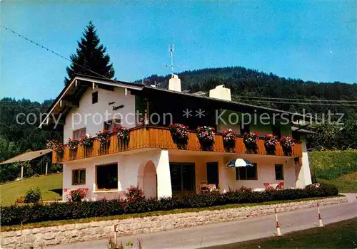 Oberau Berchtesgaden Haus Alpenrose Kat. Berchtesgaden