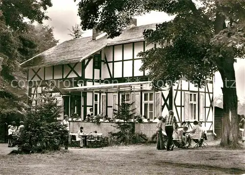 Ilsenburg Harz Raststaette Waldgasthaus Plessenburg Kat. Ilsenburg Harz