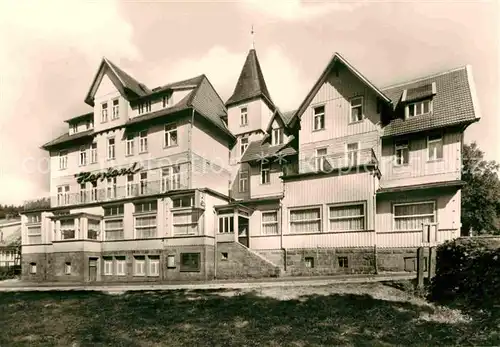 Schierke Harz Erholungsheim Harzland Kat. Schierke Brocken