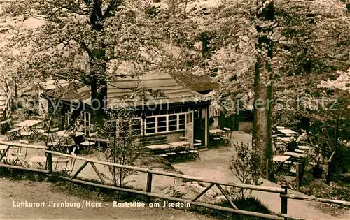 Ilsenburg Harz Raststaette am Ilsestein Kat. Ilsenburg Harz