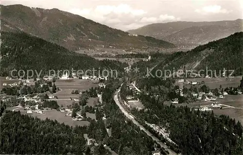 Kreuth Tegernsee Panorama Kat. Kreuth