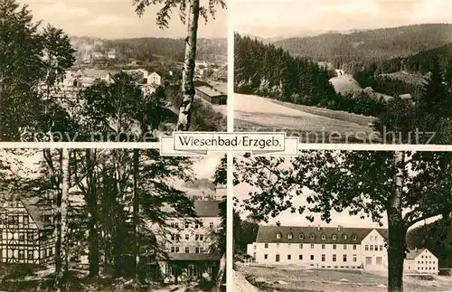 Wiesenbad Ansichten Panorama Thermalbad Kat. Thermalbad Wiesenbad