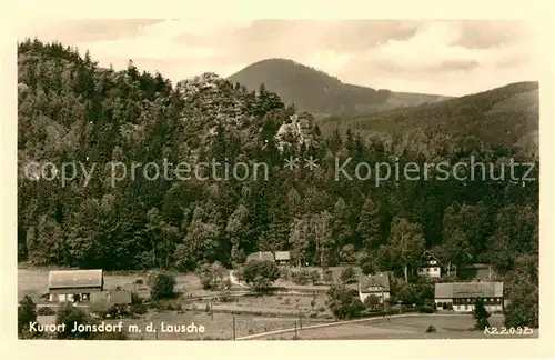 Jonsdorf Kurort Lausche Kat. Kurort Jonsdorf