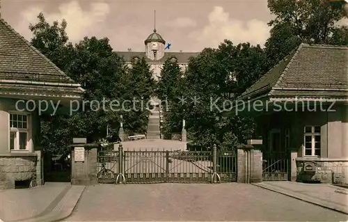 Bad Gottleuba Berggiesshuebel Sanatorium Eingang Kurhaus Kat. Bad Gottleuba Berggiesshuebel