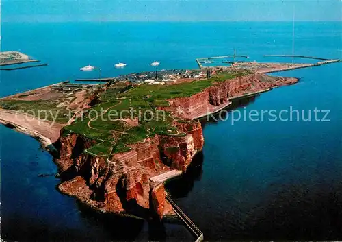 Helgoland Fliegeraufnahme Kat. Helgoland