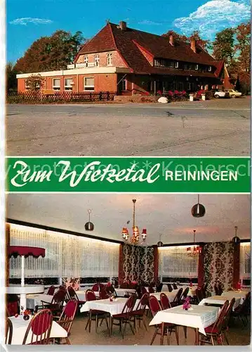 Reiningen Wietzendorf Zum Wietzetal Doppelkarte Pension Kat. Wietzendorf