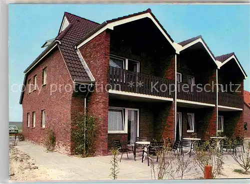 Carolinensiel Ostfriesland Harlesiel Friedeburg Gasthof Pension Doppelkarte Kat. Wittmund