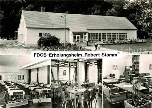 Biberau Erholungsheim Robert Stamm Kat. Schleusegrund