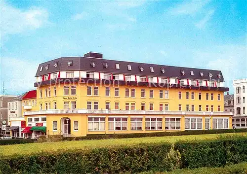 Borkum Nordseebad Haus Rote Erde Kat. Borkum