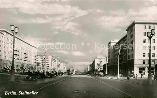 Berlin Stalinallee Kat. Berlin