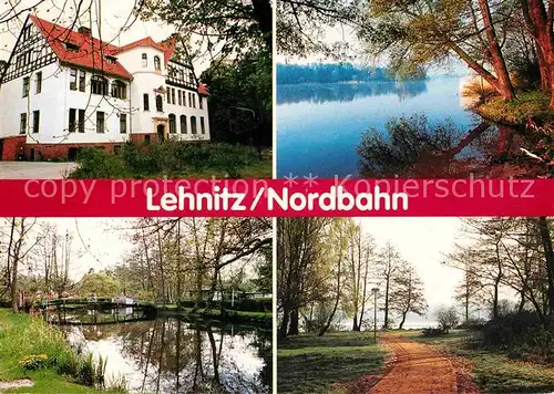 Nordbahn Lehnitz Foerderschule Lehnitzsee Schwanenwiese Kat. Lehnitz Oranienburg