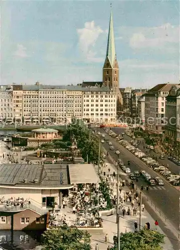 Hamburg Jungfernstieg Kirche Kat. Hamburg