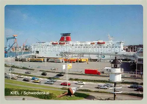 Kiel Schwedenkai Passagierschiff Kat. Kiel
