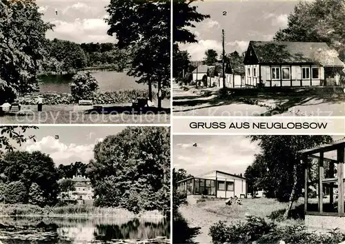 Neuglobsow Dagowsee Haus Hirschberg Bungalowsiedlung Kat. Stechlin