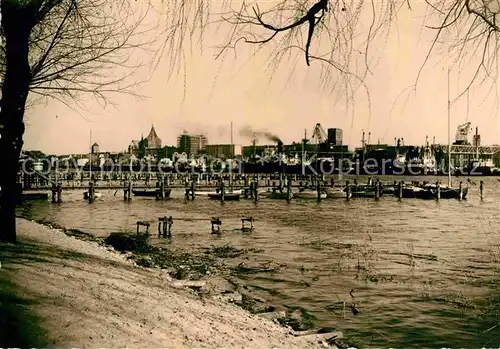 Rostock Mecklenburg Vorpommern Panorama Kat. Rostock