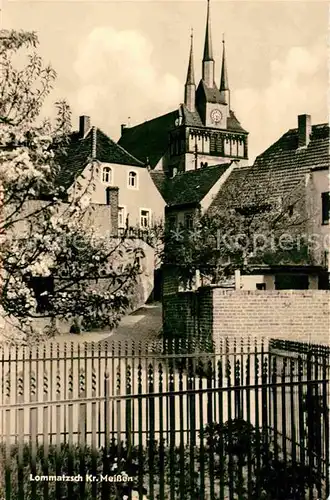 Lommatzsch Kirche Kat. Lommatzsch