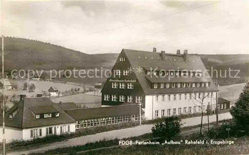 Rehefeld Zaunhaus Ferienheim Aufbau Kat. Altenberg