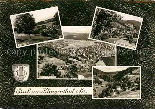 Klingenthal Vogtland Brunndoebra Aschbergblick Sachsenberg Georgenthal Muehlbachtal Kat. Klingenthal Sachsen