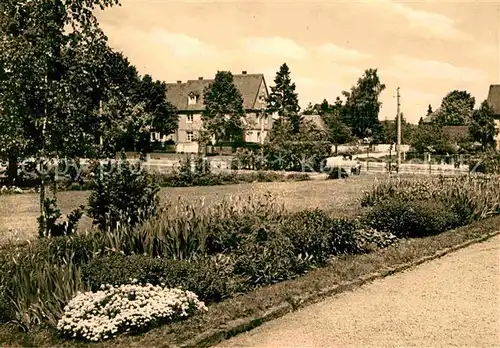 Hellerau Anlagen an der Karl Liebknecht Strasse Kat. Dresden