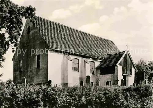 Kloster Hiddensee Alte Insel Fischerkirche Kat. Insel Hiddensee