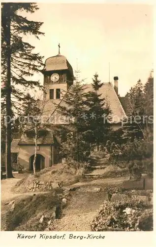 Kipsdorf Berg Kirche Kat. Altenberg