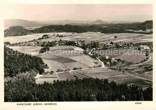 Papstdorf Panorama Kat. Gohrisch