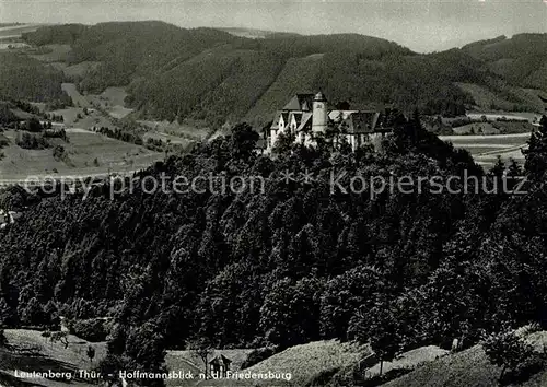 Leutenberg Thueringen Hoffannsblick Friedensurg Kat. Leutenberg