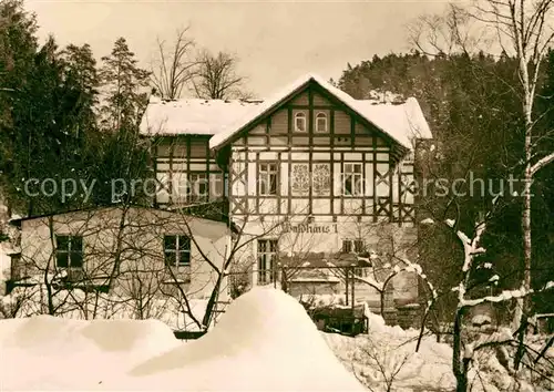 Bad Schandau Gaststaette Waldhaeusl Kat. Bad Schandau