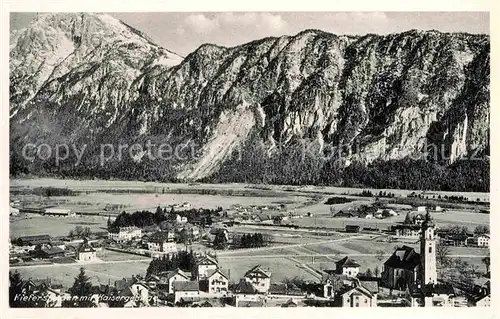 Kiefersfelden mit Kaisergebirge Kat. Kiefersfelden