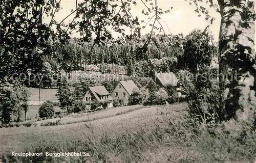 Berggiesshuebel Teilansicht Kneippkurort Kat. Bad Gottleuba Berggiesshuebel