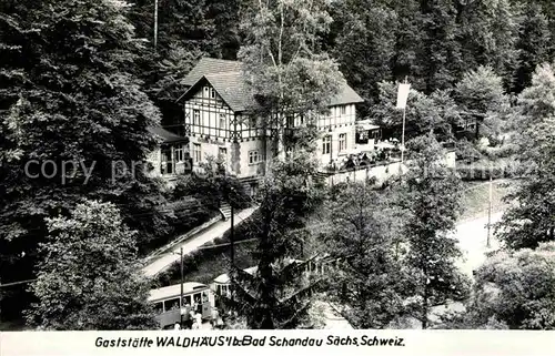 Bad Schandau Gaststaette Waldhaeusl Kat. Bad Schandau