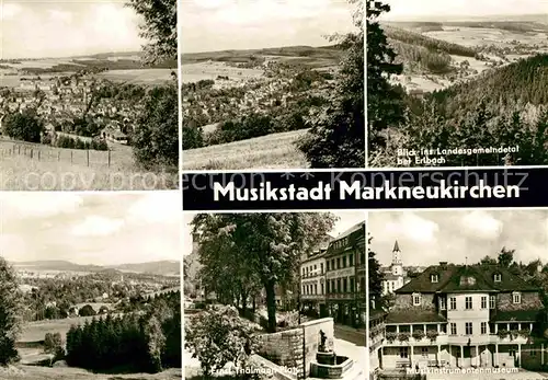 Markneukirchen Stadtansichten  Kat. Markneukirchen