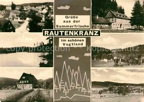 Rautenkranz Vogtland Frischhuette Ferienheim Kat. Morgenroethe Rautenkranz