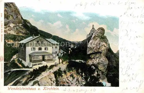 Bayrischzell Wendelsteinhaus Kirchlein Kat. Bayrischzell