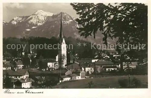 Prien Chiemsee Kirchenpartie Kat. Prien a.Chiemsee