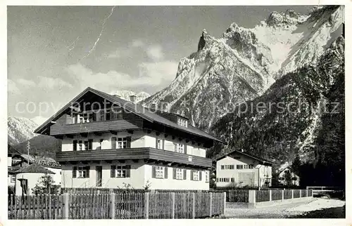 Mittenwald Bayern Fremdenheim Haus Heimatliebe Neuner Kat. Mittenwald