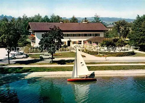 Prien Chiemsee Hotel Reinhart und Golfhotel direkt am See Kat. Prien a.Chiemsee