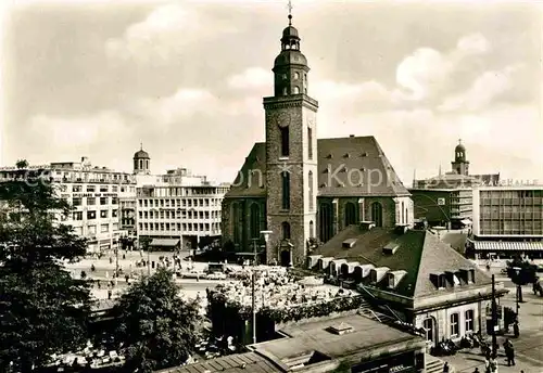 Frankfurt Main Hauptwache und Katharinen Kirche Kat. Frankfurt am Main