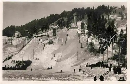 Garmisch Partenkirchen Olympiaschanzen Kat. Garmisch Partenkirchen