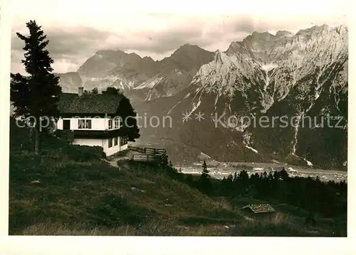 Mittenwald Bayern Karwendel Kat. Mittenwald