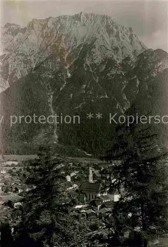 Mittenwald Bayern Karwendelspitze Kat. Mittenwald