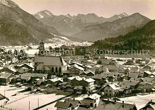 Mittenwald Bayern Tiroler Berge Kat. Mittenwald